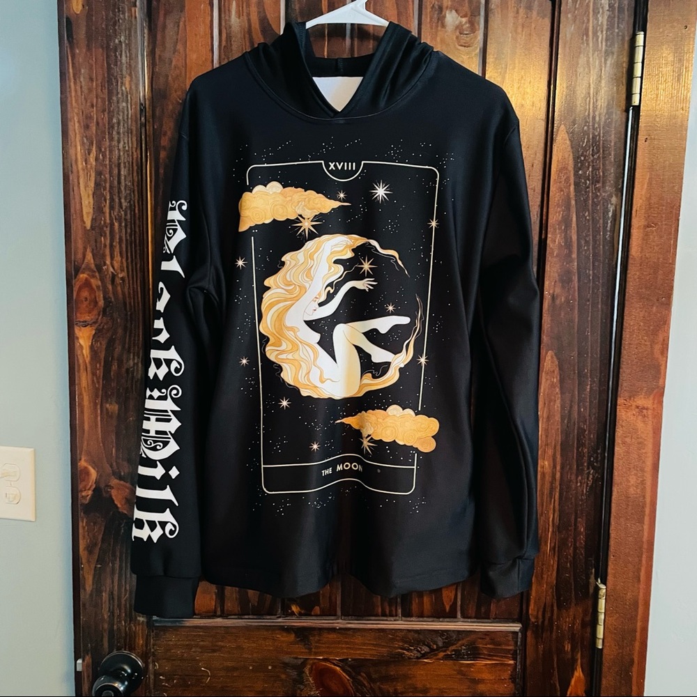 Blackmilk Black and Gold Tarot Hoodie
